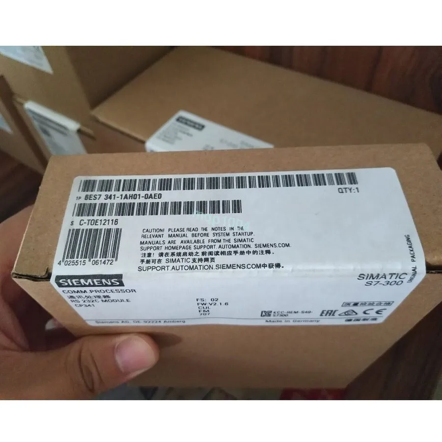 Коммуникационный модуль Siemens 6ES7341-1AH01-0AE0 CP341 Communication Processor