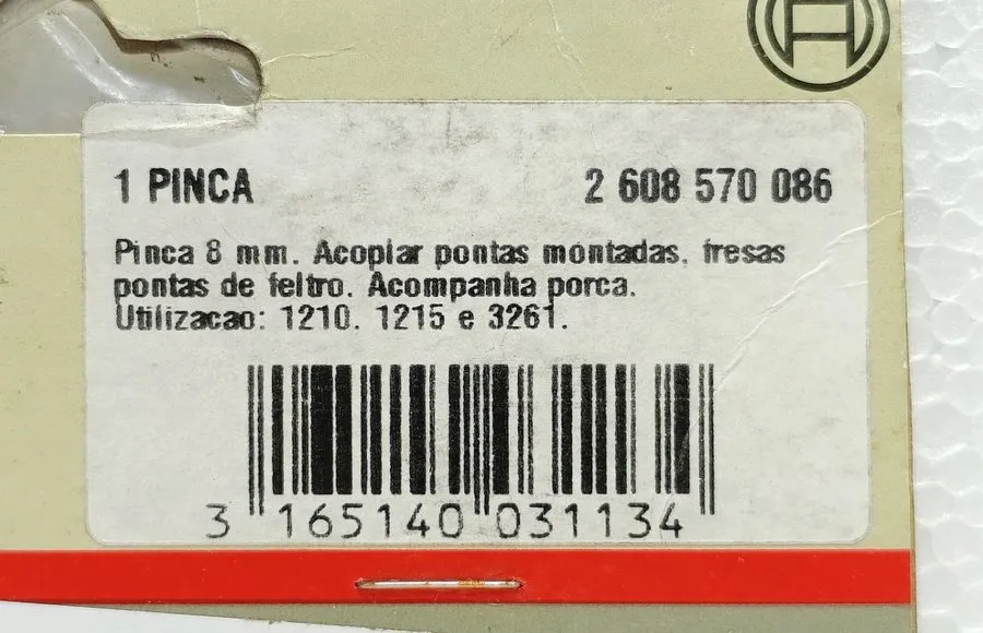 Режущий инструмент BOSCH 2608570086 GGS 27L 8MM COLLET CHUCK PINCA FIXACAO — фото лота 2