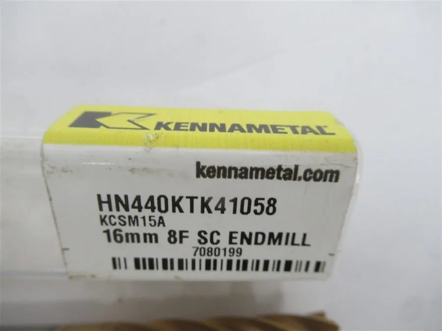 Режущий инструмент KENNAMETAL GRADE SOLID CARBIDE END MILL 5/8X5/8X1 5/8X4 R.12