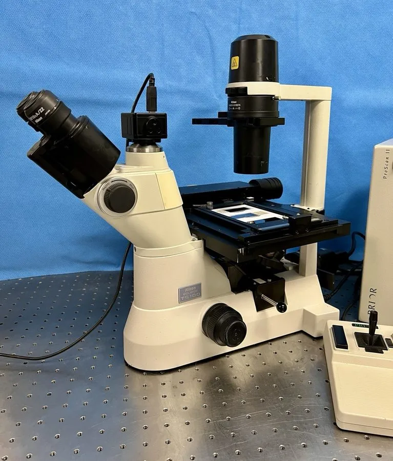 Микроскоп Nikon T1-FM TS-100 Inverted Microscope Epi-Fluorescent Attachment