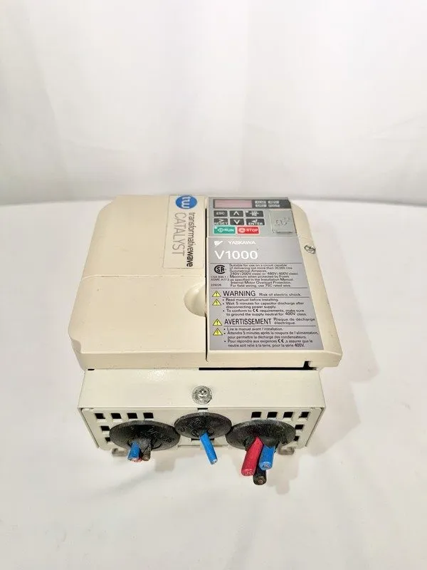 Частотный преобразователь Yaskawa CIMR-VU2A0020FAA V1000 240V 3.7 kW 5HP Variabl