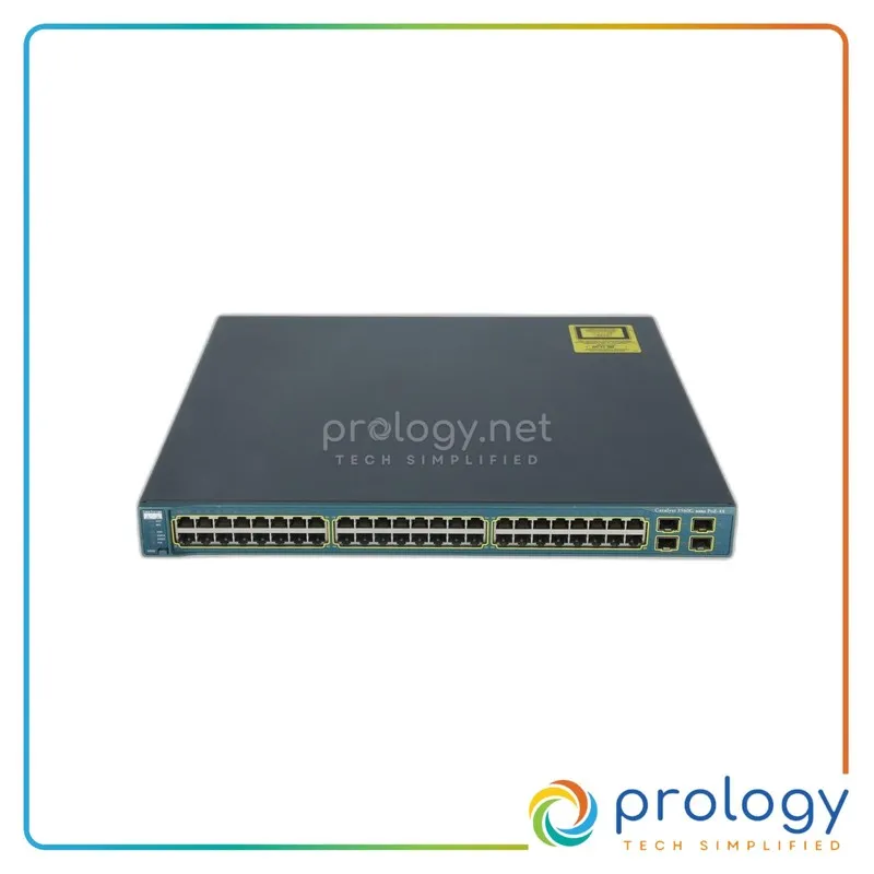 Коммутатор Cisco Catalyst WS-C3560G-48PS-E 48-Port Gigabit PoE Switch 4x 1G SFP 