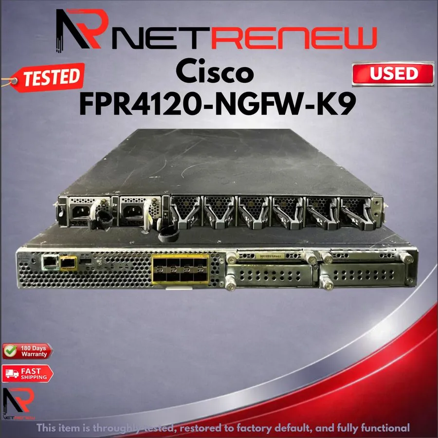 Межсетевой экран Cisco FPR4120-NGFW-K9 Firepower 4120 Security Appliance