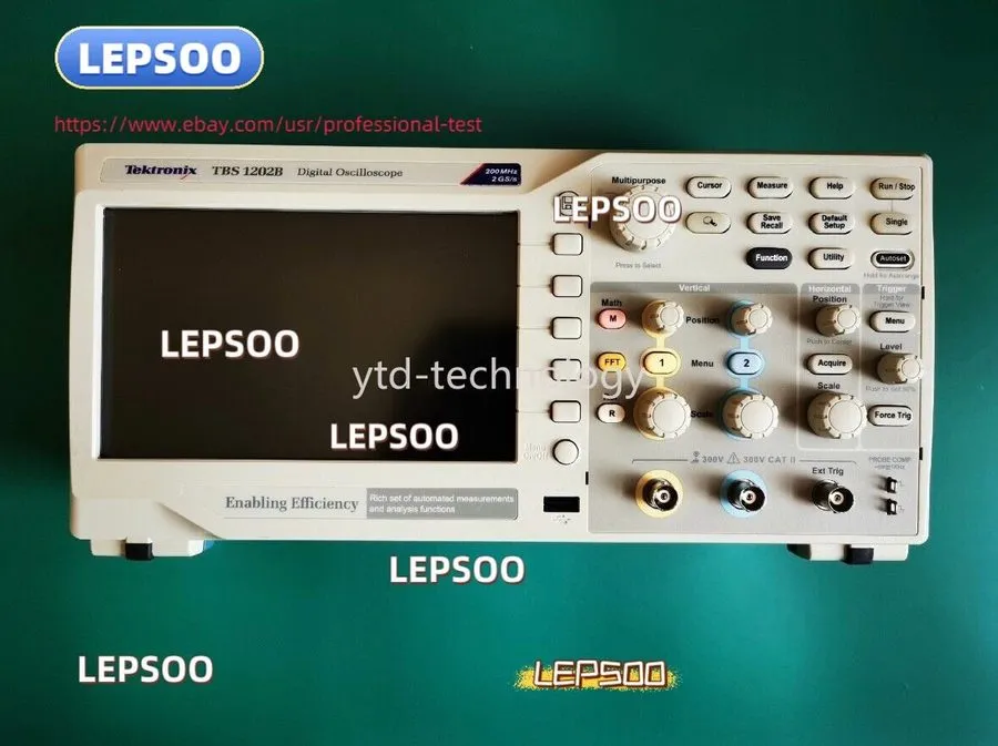 Осциллограф Tektronix TBS1202B Digital Oscilloscope, 2 Channel, 200 MHz 2GS/s
