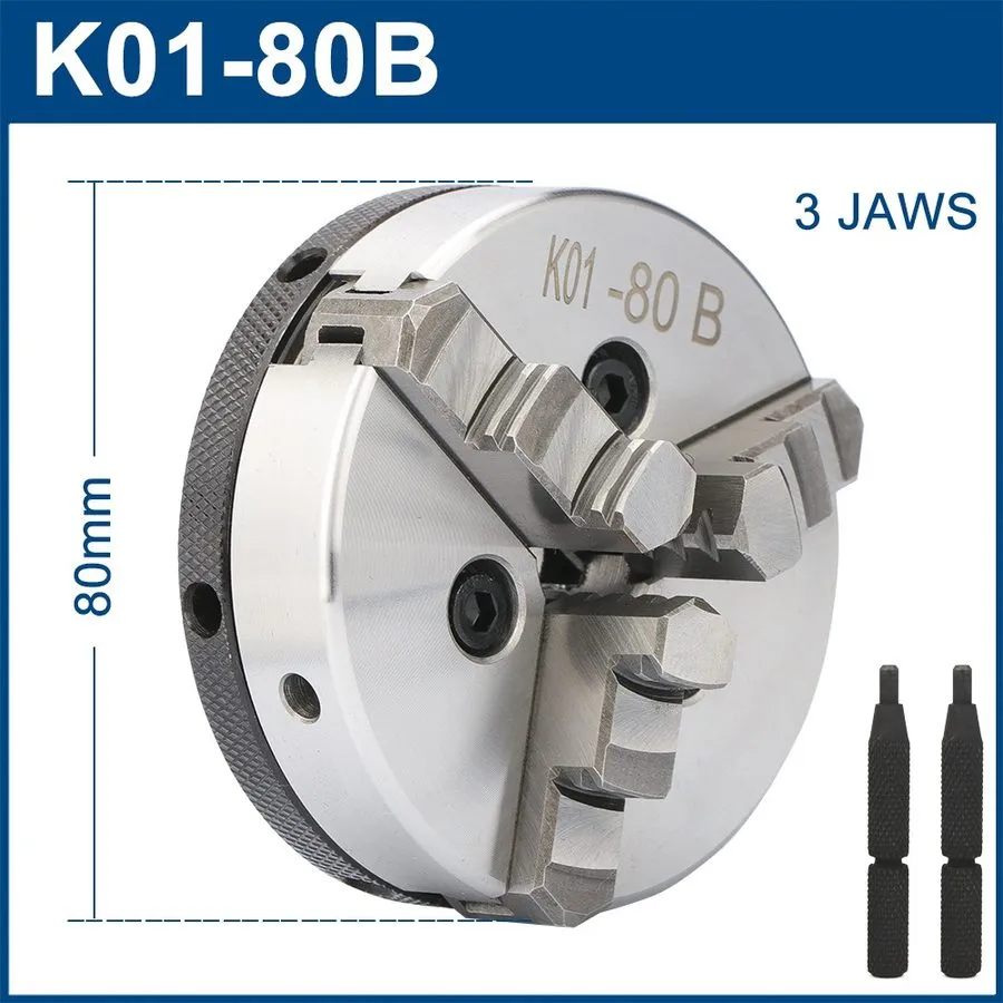 Режущий инструмент Lathe Chuck 3 Jaw Self Centering Milling Machine External Jaw