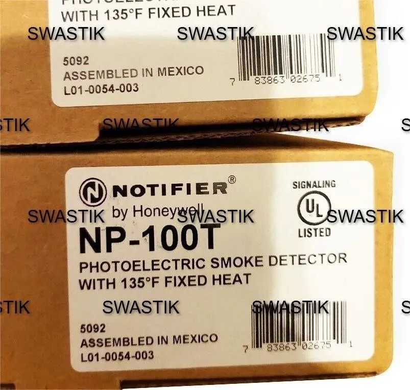 Оборудование пожарной сигнализации Notifier NP-100T Addressable Smoke Detector H