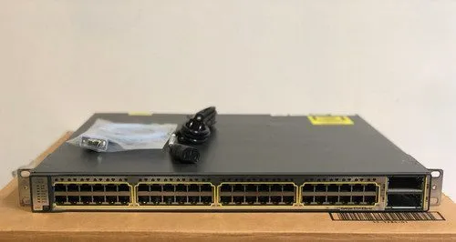 Коммутатор Cisco Catalyst 3750E WS-C3750E-48TD-S 48 Port Gigabit Switch 2 10Gb o