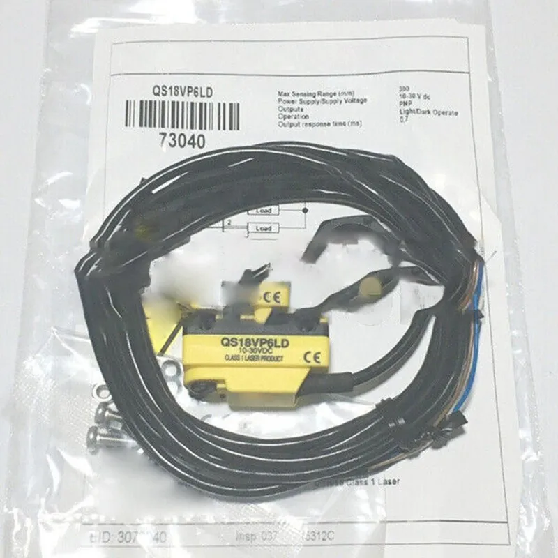 Фотоэлектрический датчик Banner QS18VP6LD PHOTOELECTRIC SENSOR