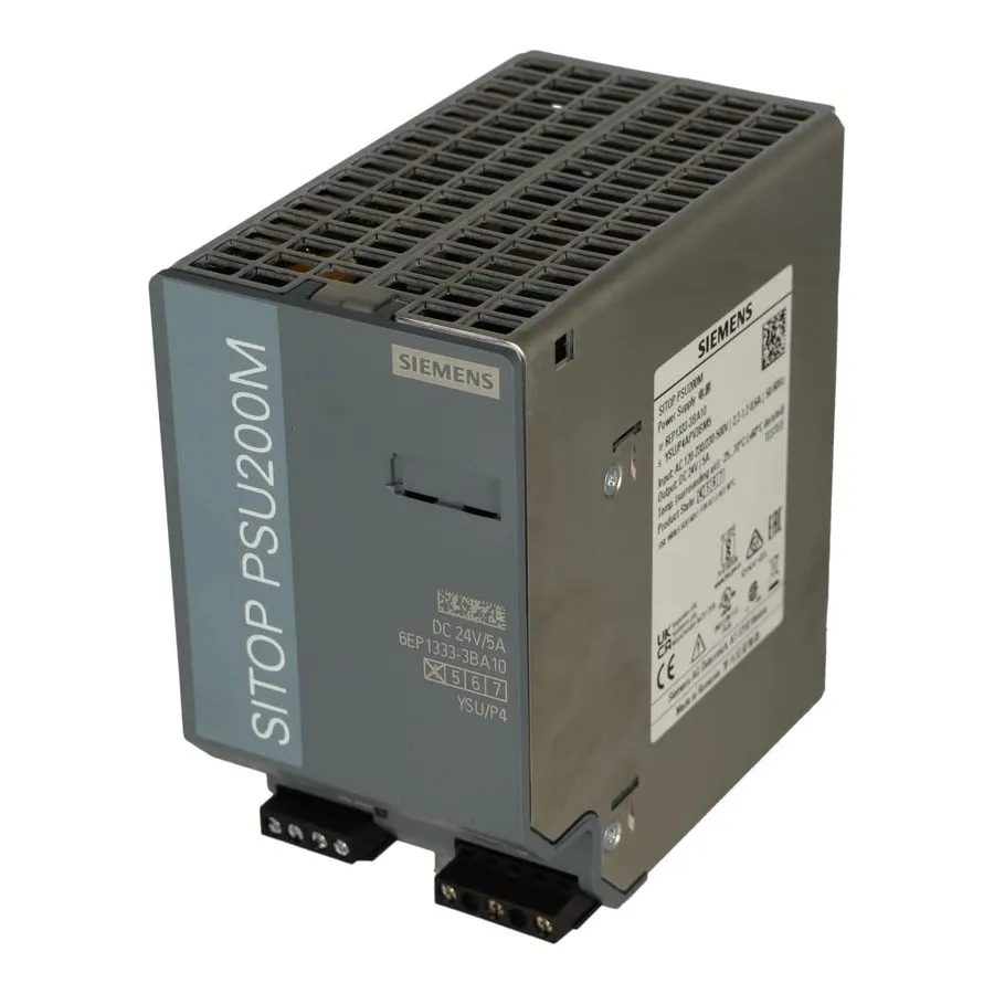 Блок питания SIEMENS SITOP PSU200M 6EP1333‑3BA00 24 VDC 5 A Power Supply