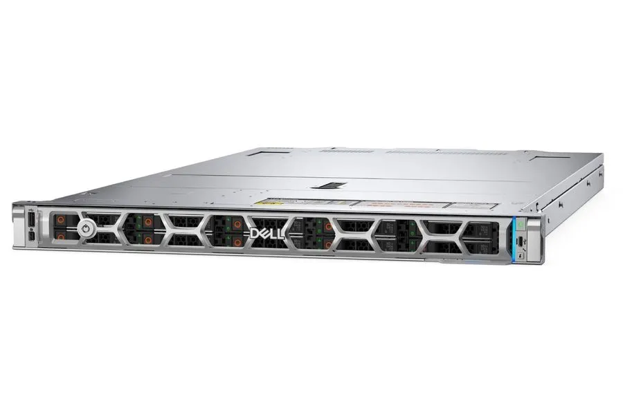 Сервер Dell PowerEdge R470, 1 x 6517P, 32GB RAM, 2 x 3.84TB NVMe SSDs