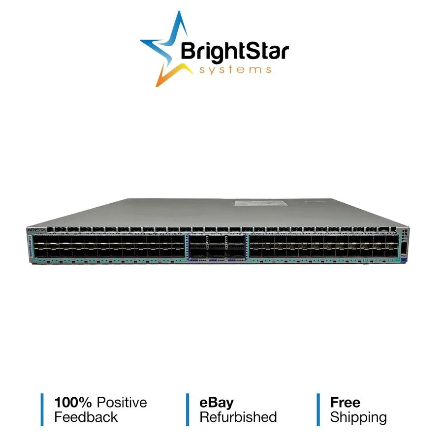 Трансивер DCS-7280SR2A-48YC6-R 48 port 25GbE SFP and 6 ports 100GbE rear to fron