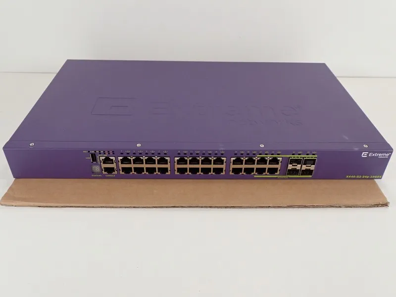 Коммутатор EXTREME NETWORKS X440-G2-24P-10GE4 24-PORT POE SWITCH w /POWER CORD