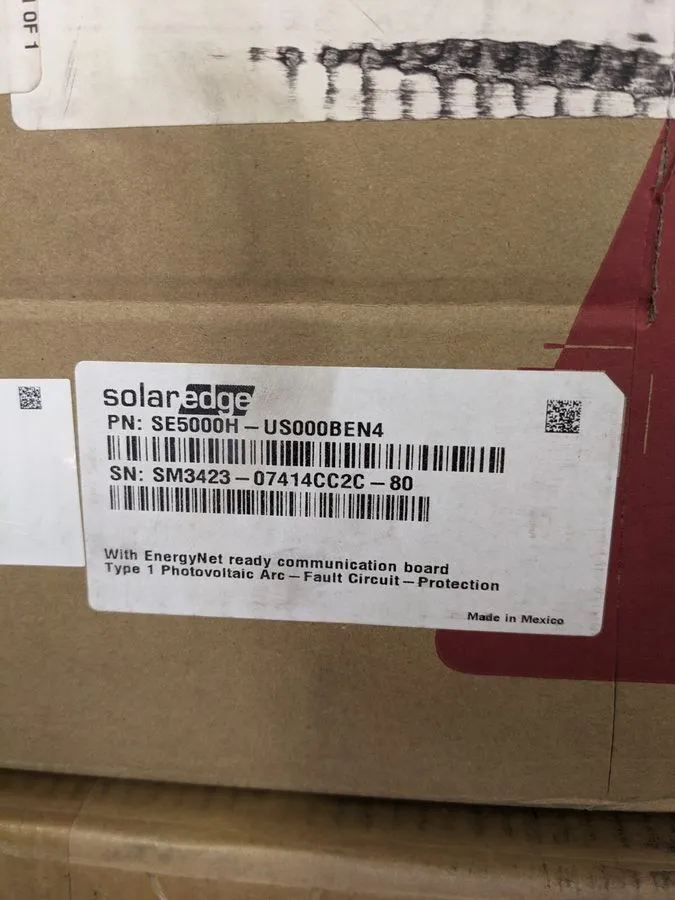 Инвертор SolarEdge SE5000H-US000BEN4 HD Wave Inverter