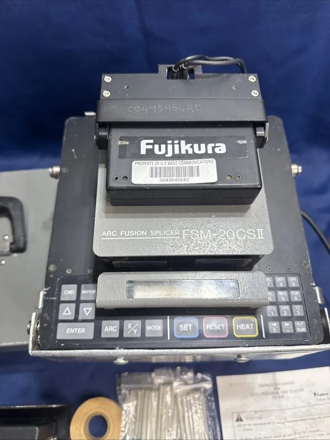 Сварочный аппарат Fujikura FSM-20CSII Arc Fusion Splicer * — фото лота 1