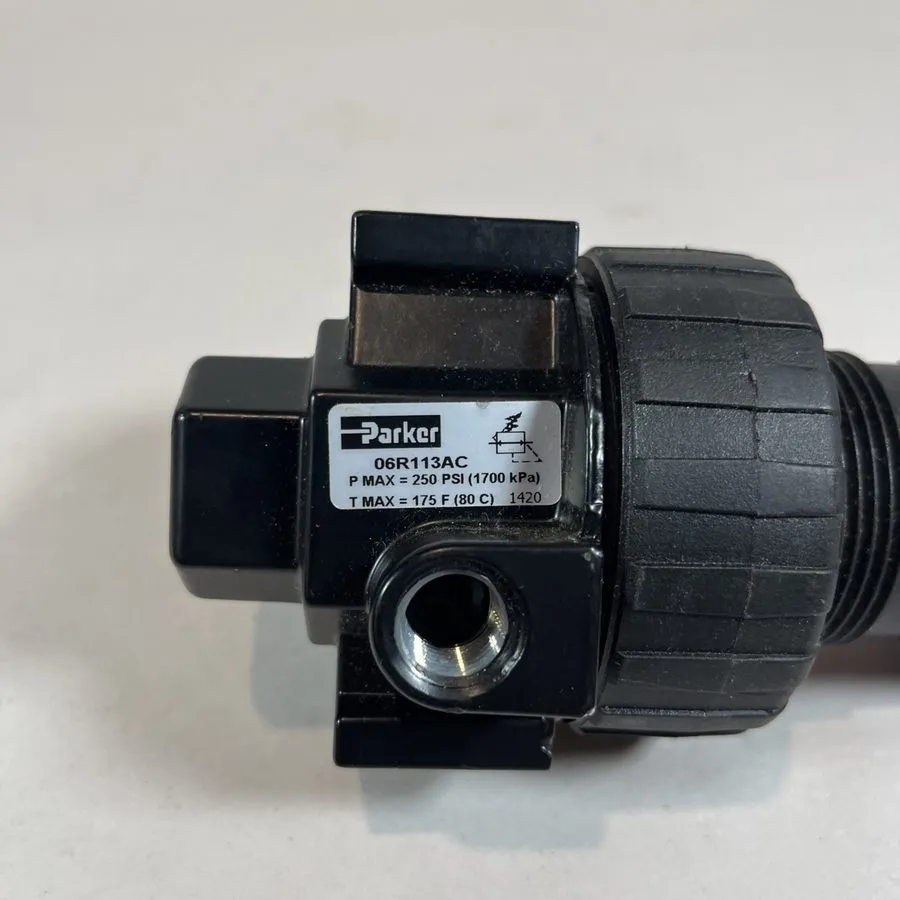 Трубопроводная арматура Parker 06R113ac Air Pressure Regulator, Pipe Size 1/4"