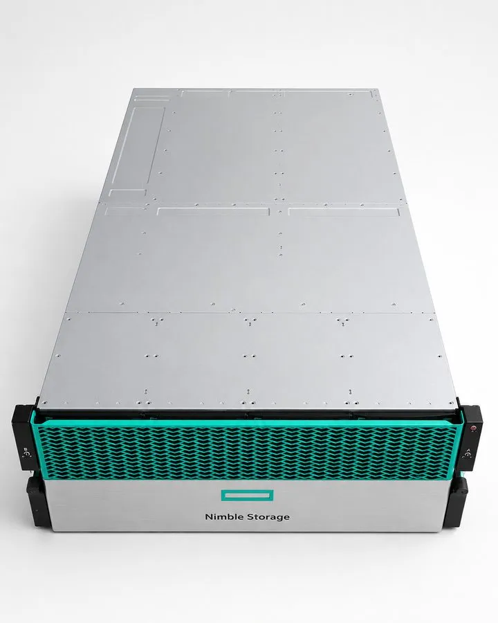 Флеш-массив HPE Nimble HF40 Adaptive all Flash Array 92.64TB 24-Bay 2x Ctrl Q8H3 — фото лота 1