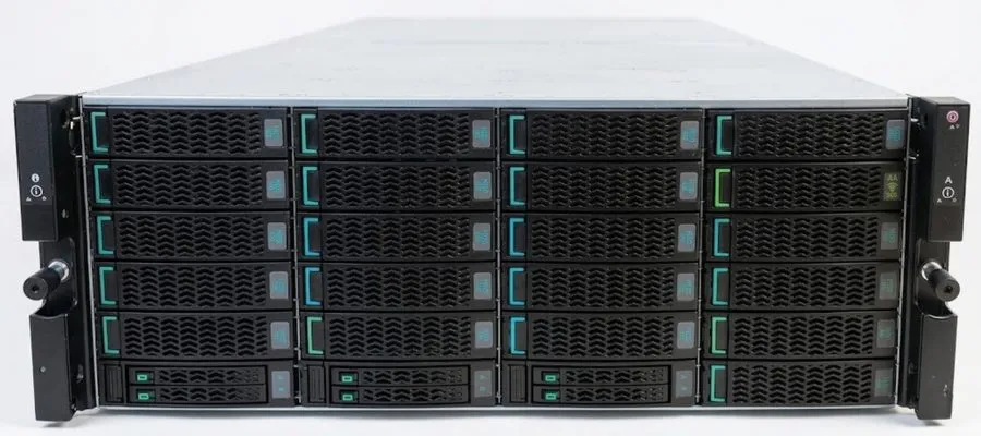 Флеш-массив HPE Nimble HF40 Adaptive all Flash Array 92.64TB 24-Bay 2x Ctrl Q8H3 — фото лота 2