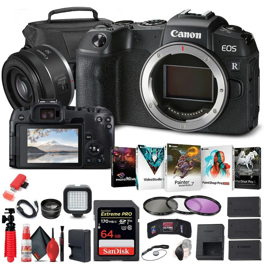 Фотокамера Canon EOS RP Mirrorless Digital Camera (3380C002) + Canon RF 24-70mm