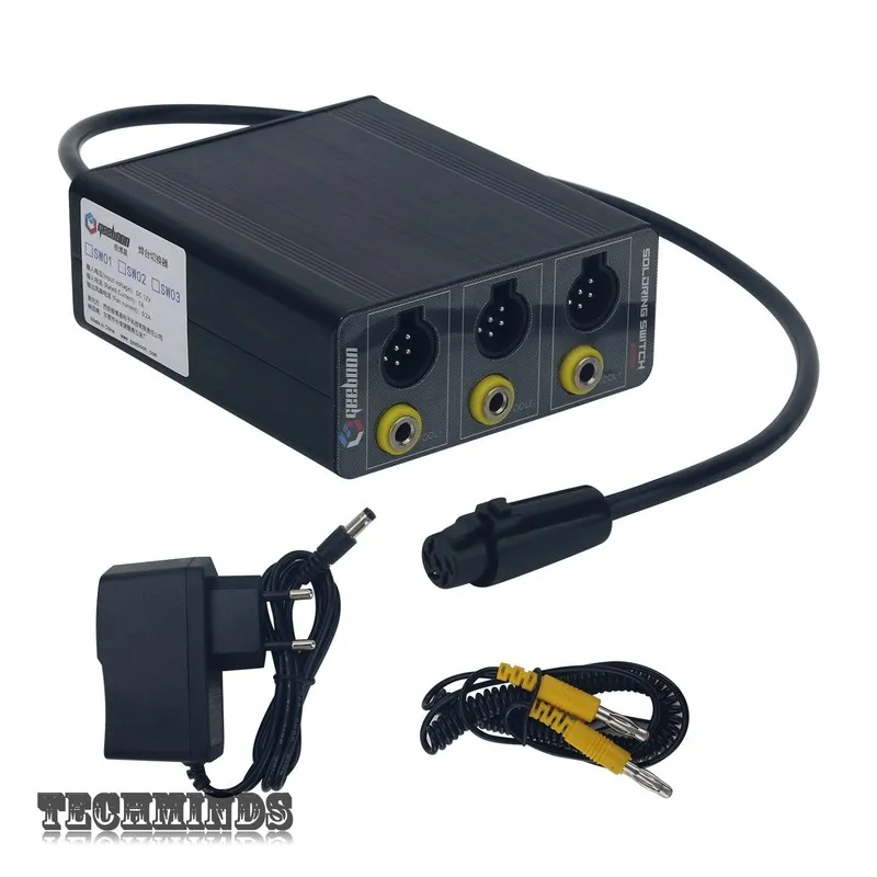 Паяльная станция SW03 (TA305/TC22/JBC) Soldering Station 3Channel Switcher 3 Sta