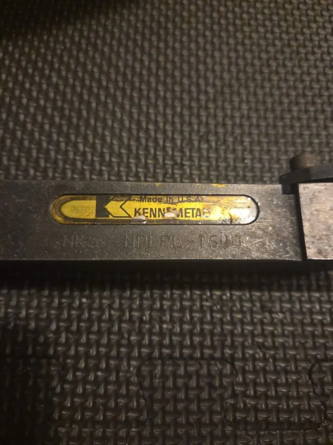 Режущий инструмент KENNAMETAL INDEXABLE TURNING TOOL HOLDER 1" SHANK NDLPL-164D  — фото лота 1