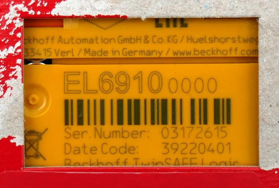 Модуль ввода-вывода EL6910 BECKHOFF EtherCAT Terminal