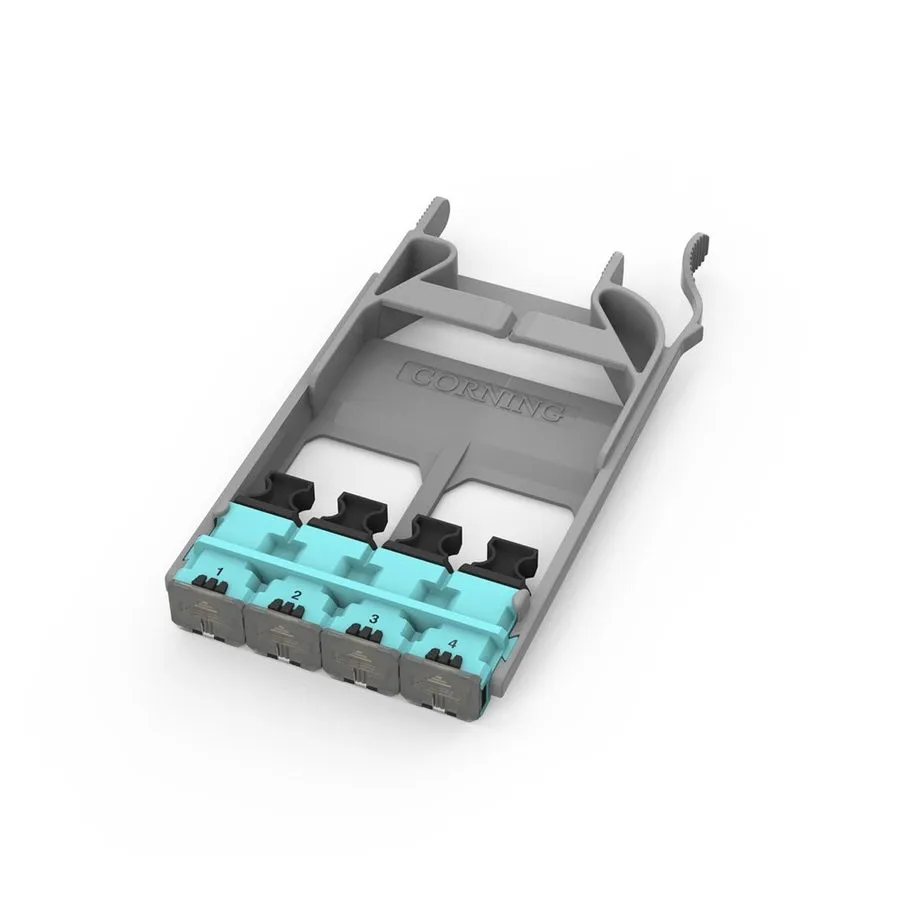 Оптический модуль Corning EDGE8-CP32-V3 RPS 32 Fiber 4 Port MTP Adapter Panel wi — фото лота 1