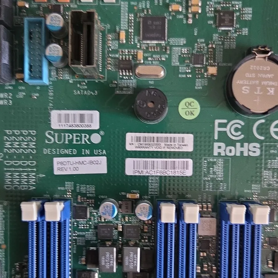 Материнская плата Supermicro PBDTU-HMC-SR2J Server Motherboard LGA2011 DDR3 16 D — фото лота 1