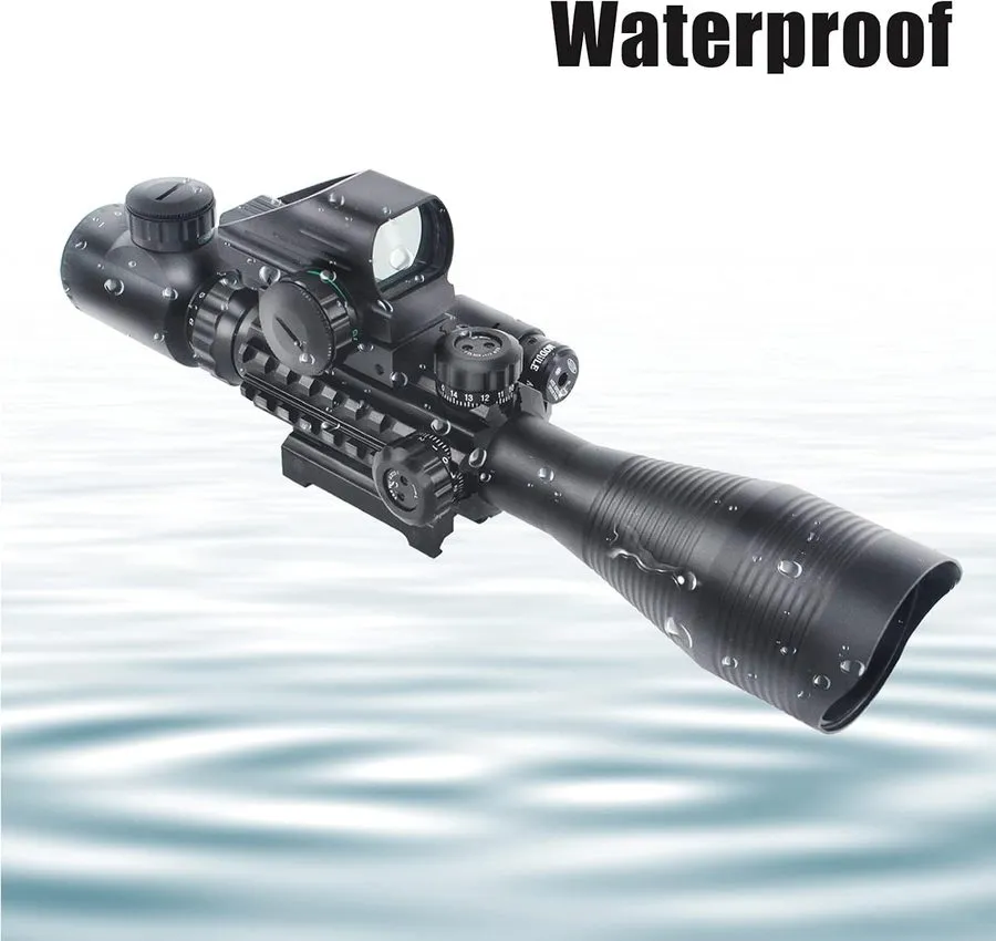 Оптико-электронная система UUQ C4-12X50 Rifle Scope Dual Illuminated Reticle W/L — фото лота 3