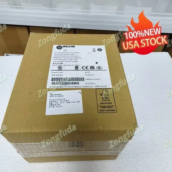 Автоматический выключатель Allen-Bradley 140G-J3F3-D15 Molded Case Circuit Break