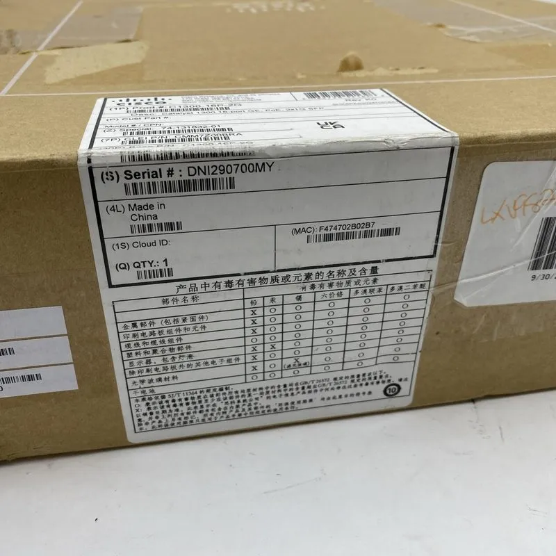 Коммутатор Cisco C1300-16P-2G CATALYST 1300 16-PORT GE POE 2X1G SFP — фото лота 3