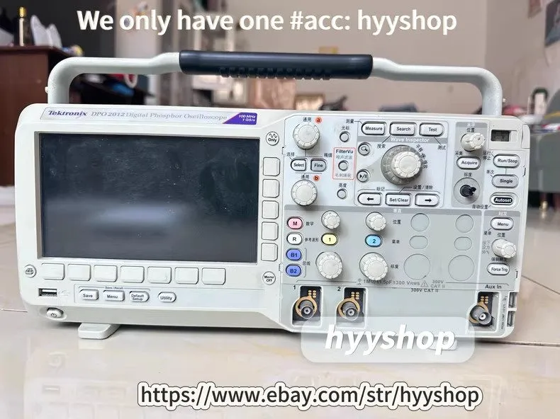 Осциллограф Tektronix DPO2012 100MHz 2CH 1GS/s Digital Phosphor Oscilloscope