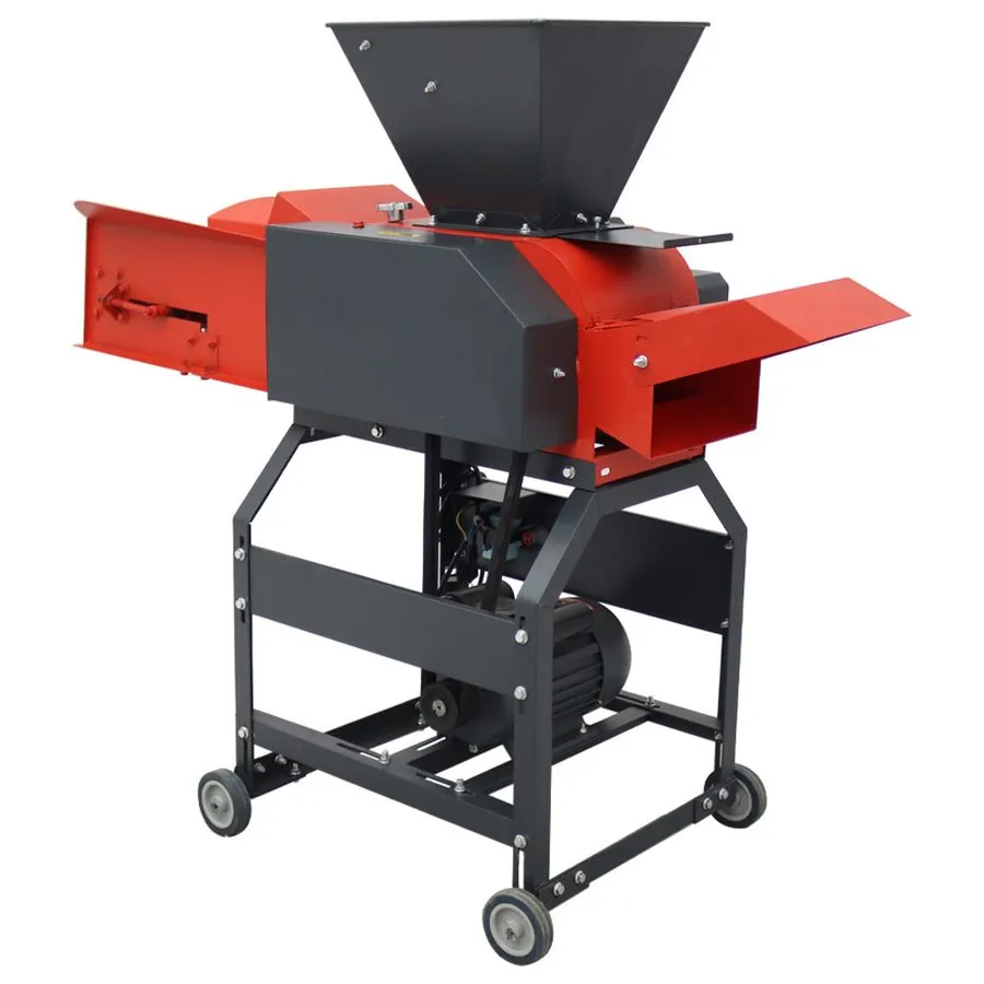 Конвейер 220V 6-blade Grass Cutting And Silk Kneading Machine with Conveyor Belt