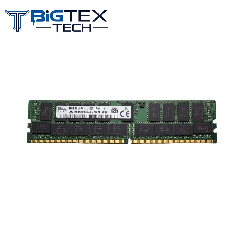 Модуль памяти SK Hynix 32GB 2Rx4 PC4-2400T DDR4 ECC RDIMM Server RAM HMA84GR7MFR — фото лота 1