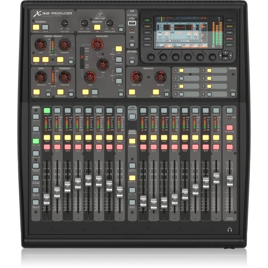 Микшерный пульт Behringer X32 Compact 32-Channel 40-Input, 25-Bus Digital Mixing
