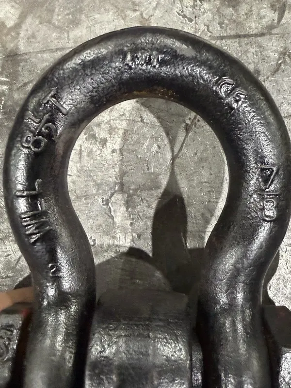 Такелажная скоба JOHNSON SNATCH BLOCK-4T-4" w/ A CM 8 1/4 Ton 7/8” Shackle 3/8"- — фото лота 2