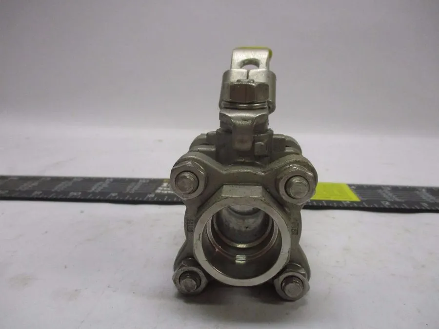 Клапан J Mar 3/4'' Stainless Socketweld Ball Valve S-SS-1000N-4B CF8M