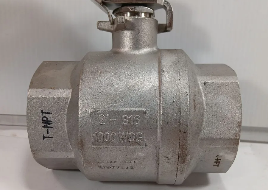 Клапан TCI TC-02X 2” 316 STAINLESS STEEL BALL VALVE