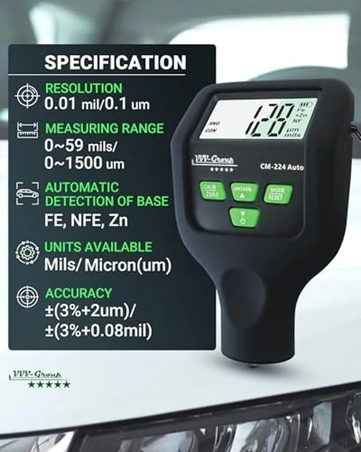 Толщиномер Paint Thickness Gauge CM-224 Auto Digital Coating Thickness Meter