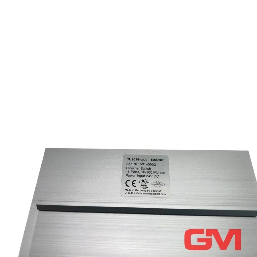 Коммутатор Beckhoff CU2016-0000 Ethernet Switch 16 Port 24 VDC