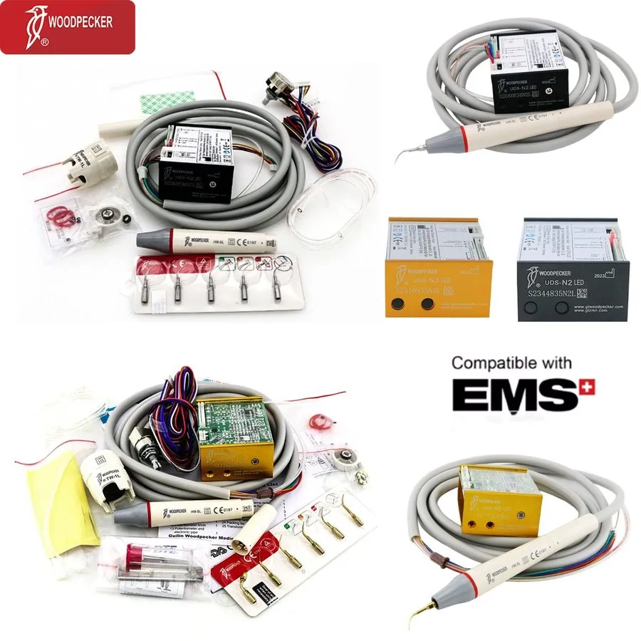 Стоматологический наконечник Woodpecker Dental Ultrasonic Piezo Scaler Built-in 