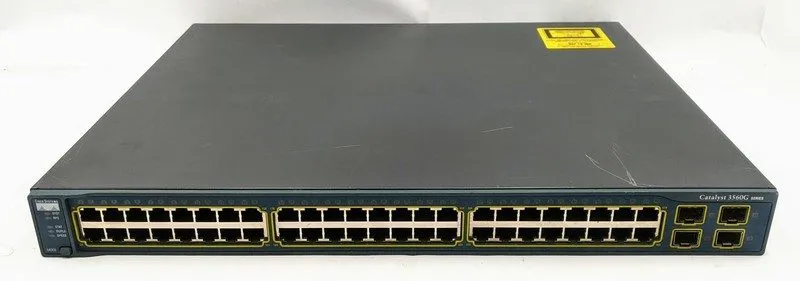 Коммутатор Cisco Catalyst 3560G WS-C3560G-48TS-S 48-Port Ethernet Switch *Non-Po