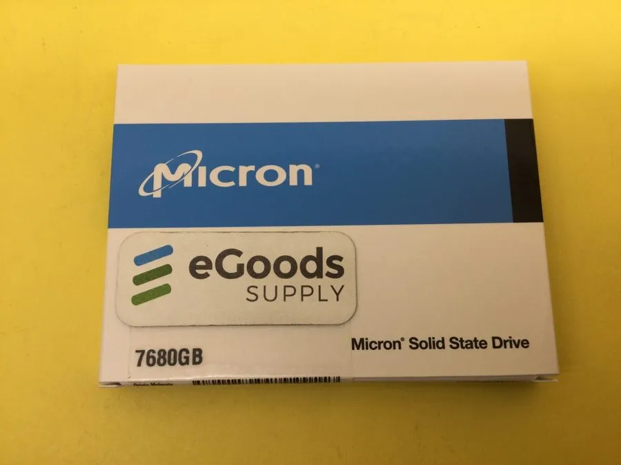 SSD-накопитель MICRON MTFDDAK7T6TDS 7.68TB 2.5" SATA SSD 4,317 Hours, 98.6% Heal