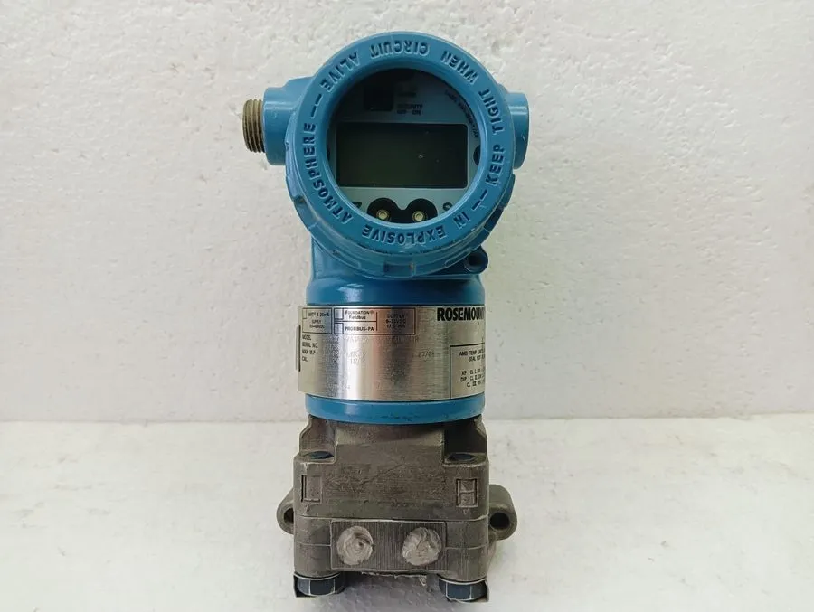 Датчик давления ROSEMOUNT Differential Pressure Transmitter HART 3051CD2A22A1A 3 — фото лота 1