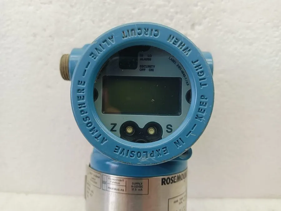 Датчик давления ROSEMOUNT Differential Pressure Transmitter HART 3051CD2A22A1A 3 — фото лота 2