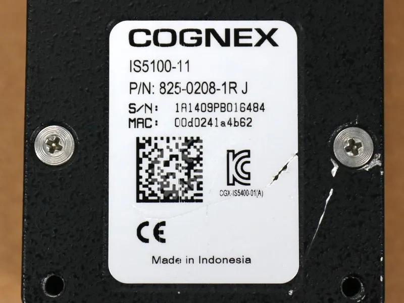 Камера машинного зрения Cognex IS5100-11 Machine Vision IP Camera 825-0208-1R 24