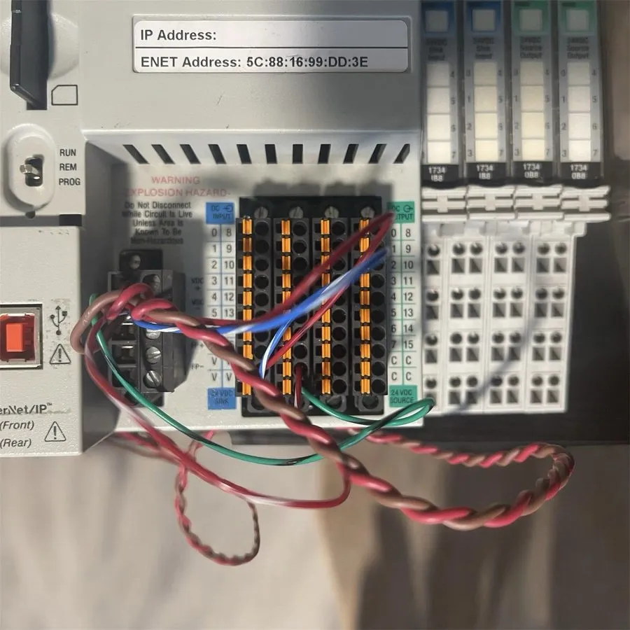 ПЛК AB 1769-L16ER-BB1B CompactLogix L16 384KB Controller Ethernet/IP — фото лота 2