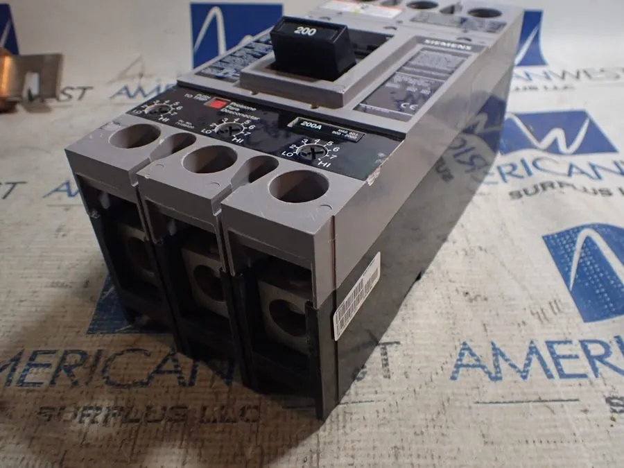 Автоматический выключатель Siemens HFXD63B200 Sentron Molded Case Circuit Breake
