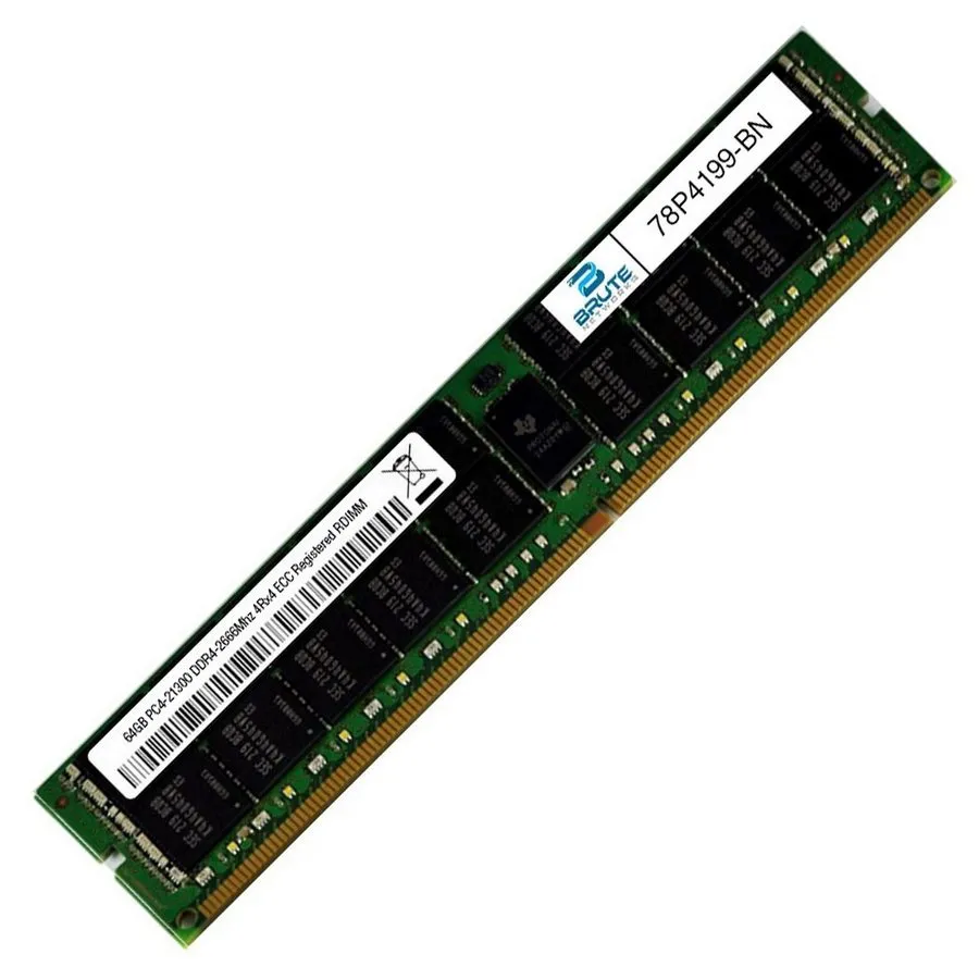 Модуль памяти 78P4199 IBM Compatible 64GB PC4-21300 DDR4-2666Mhz 4Rx4 1.2v ECC R