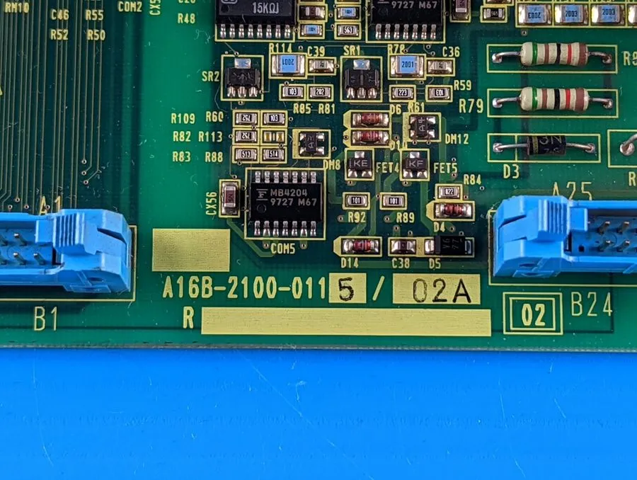 Плата ЧПУ Fanuc A16B-2100-0115 Servo Amplifier Control Board, PCB-6 Axis, A16B21