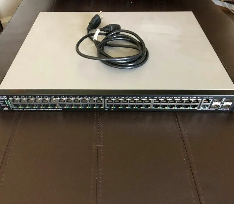 Коммутатор CISCO SG500-52P-K9 V04 52-Port Gigabit PoE Stackable Manage Switch